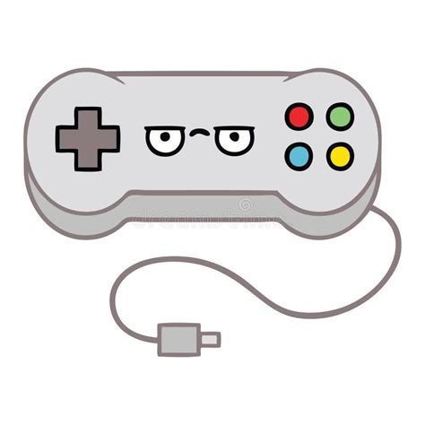 Cute Cartoon Of A Game Controller Stock Vector Illustration Of