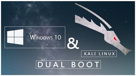 Guide Dual Booting Kali Linux And Windows 10 Youtube