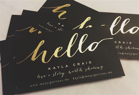 Want To Win Minted Gold Foil Business Cards Networking Tips