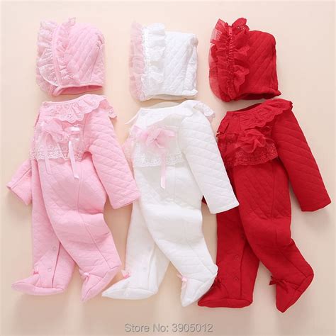 2018 New Rushed Newborn Clothes Baby Girl Female Spring Warm 0 1 Year 3