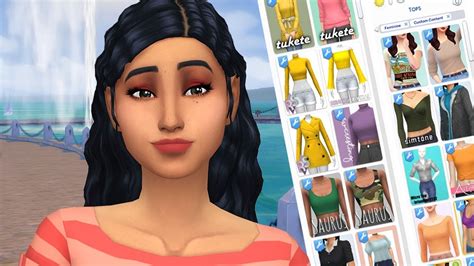Massive Cc Clothing Haul 100 Items The Sims 4 Custom