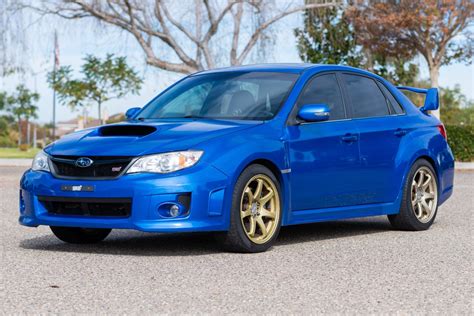 No Reserve 2013 Subaru Impreza Wrx Sti Sedan For Sale On Bat Auctions