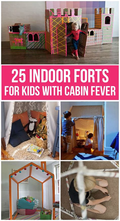 25 Indoor Forts For Kids With Cabin Fever Kids Forts Kids Fort