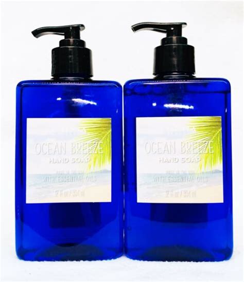 2 Essenza Blends Ocean Breeze Liquid Hand Soap Wash 12 Oz
