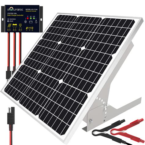 Buy Solperk 50w12v Solar Panel Kit Solar Battery Trickle Charger