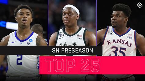 College Basketball Rankings Sns Updated Preseason Top 25 For 2019 20