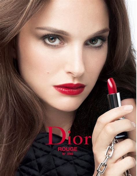 Natalie Portman For The Iconic Rouge Dior Lipstick Dior Lipstick
