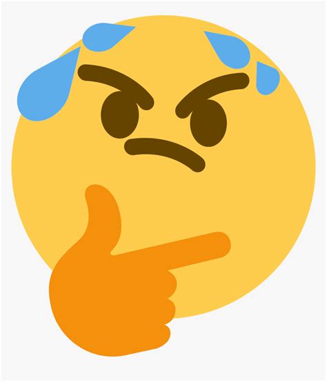 Thinksweat Discord Emoji Transparent Background Discord Emojis Hd