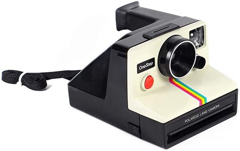 Polaroid Rainbow White One Step Sx 70 Instant Camera In Original Box
