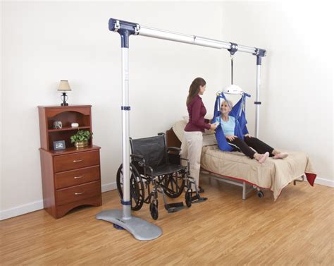 The ceiling lift track system is ready for use and easily accessible to the workers. Las Vegas Home Ceiling Lifts | Accessibility Services, Inc ...