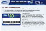 Lowes Store Coupon