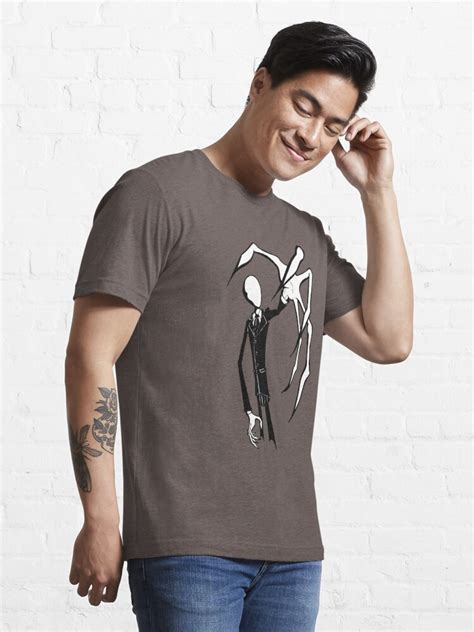 Slender Man T Shirt For Sale By Sladeside Redbubble Slenderman T