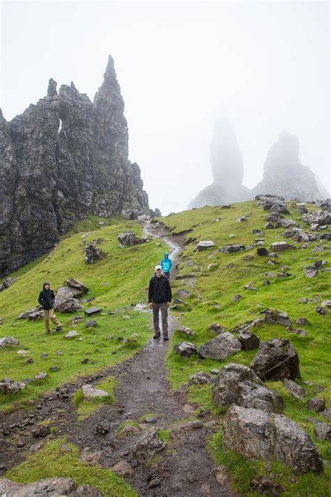 Isle Of Skye In The Rain Hiking Europe Skye Scotland Drone Video