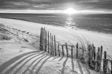 Pismo Beach Photo Fine Art Landscape Photo Print Coastal Wall Art Black