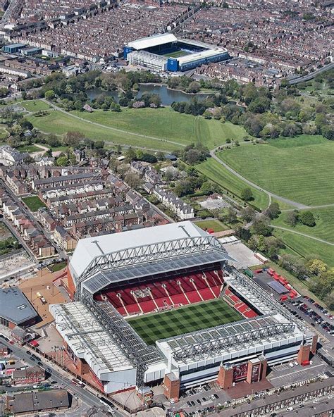 Everton Liverpool Stadiums