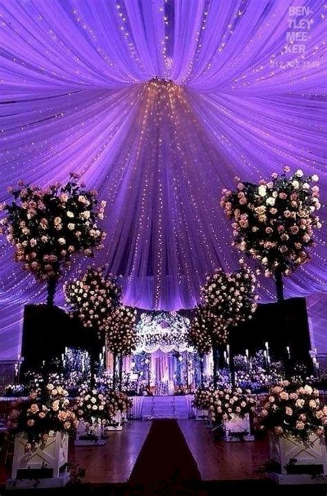 18 Marvelous Wedding Reception Ideas With Beautiful Lighting