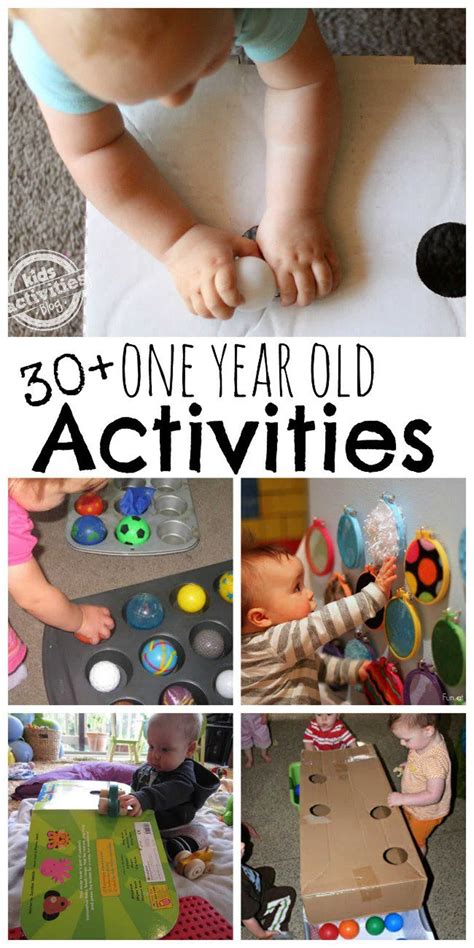 30 Busy 1 Year Old Activities Kids Activities Activities For One