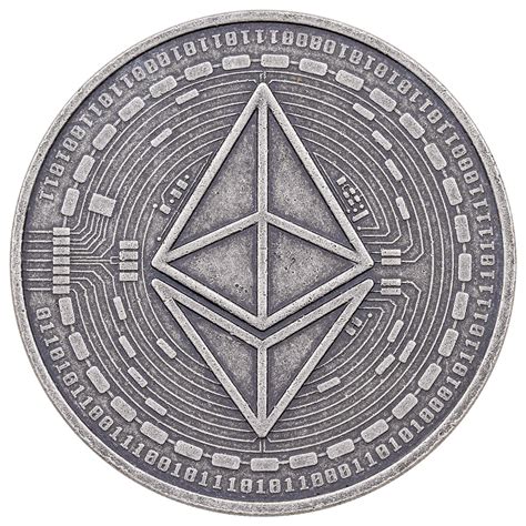 2020 Republic of Chad Fr5,000 1 oz Silver Ethereum Crypto ...