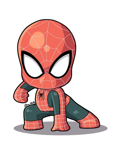 Chibi Spidey By Joeleon On Deviantart Chibi Spiderman Chibi Marvel
