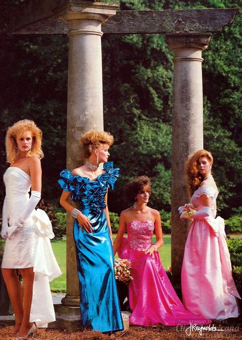 100 Vintage 80s Prom Dresses See The Hottest Retro Styles Teen Girls