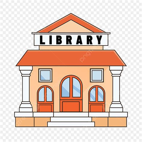 Library Building Clip Art
