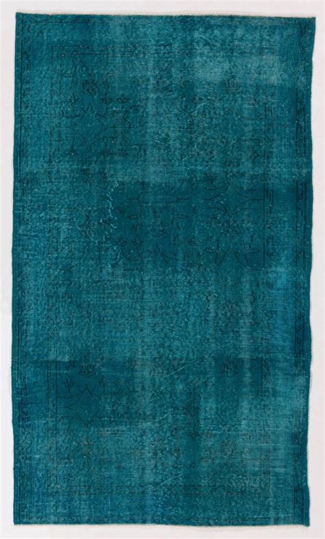 For warm walls, try a rug in a subdued hue. 4x7 Ft Dark Teal Blue color Overdyed vintage Rug, Handmade ...