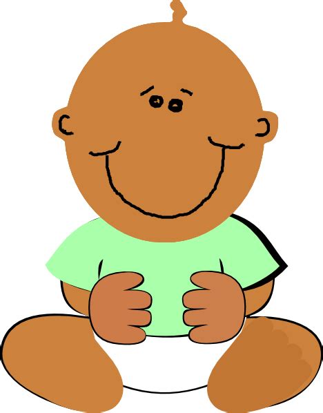 Black Baby Clip Art At Vector Clip Art Online Royalty Free