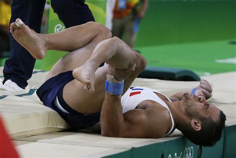 French Gymnast Suffers Gruesome Broken Leg At Olympics Warning Graphic Video