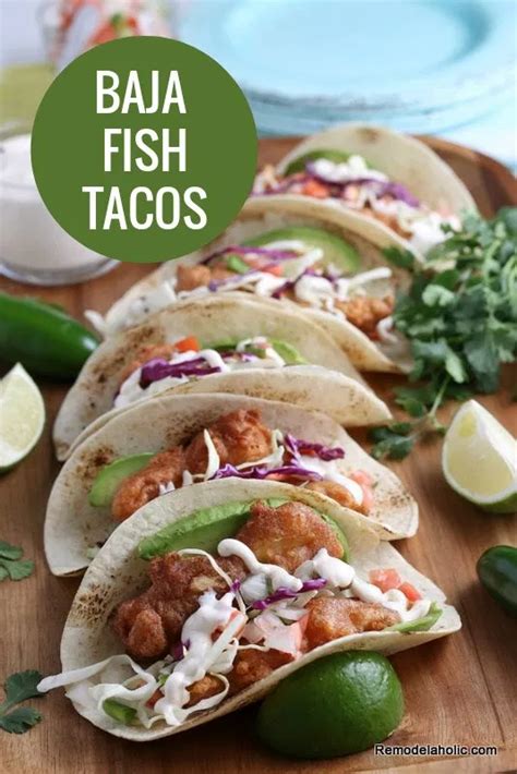 Easy Baja Fish Tacos At Home These Homemade Fish Tacos Are Easy To