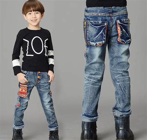2017 New Arrival Fashion Children Jeans For Boys High Quality Children
