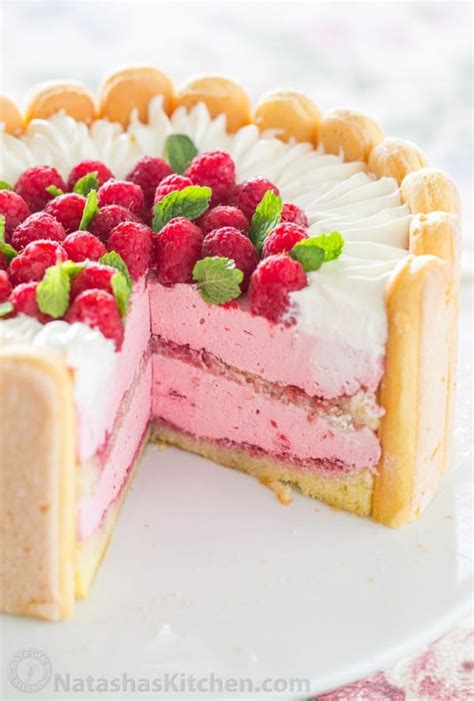 It is also a kid friendly dessert, my kids love helping me make this every time. Raspberry Charlotte Cake Recipe - Natasha's Kitchen
