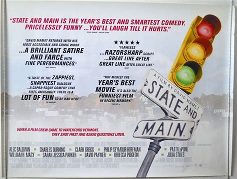 State And Main - Original Cinema Movie Poster From pastposters.com ...