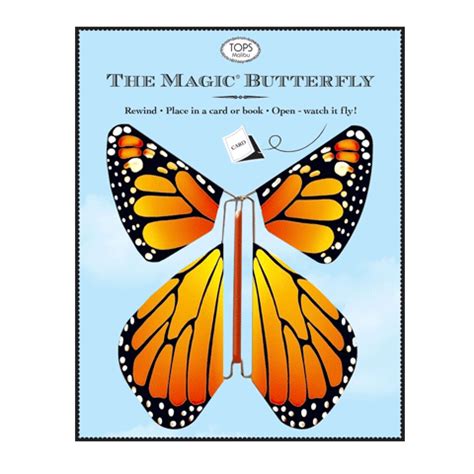 Butterflyer size is 4 inches tall x 5 inches wide. Magic Flying Butterfly | Gift Ideas