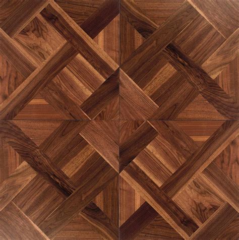 Parquet Panel Walnut F104 Square Floor Pattern Design Wood Floor