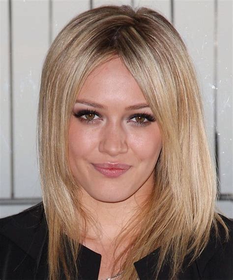 Hilary Duff Layered Haircuts For Women Straight Hairstyles Medium