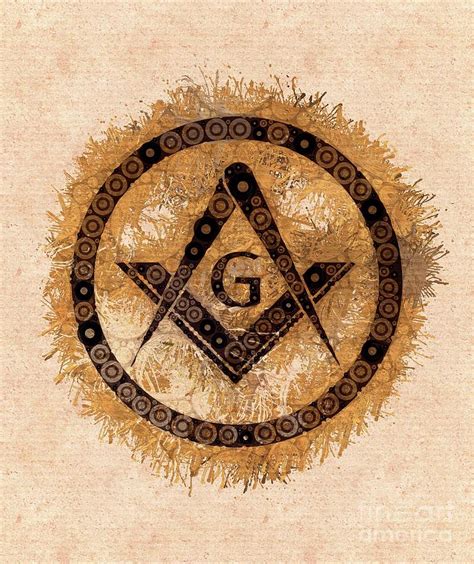 Freemason Mason Masonic Lodge Symbol Painting By Esoterica Art