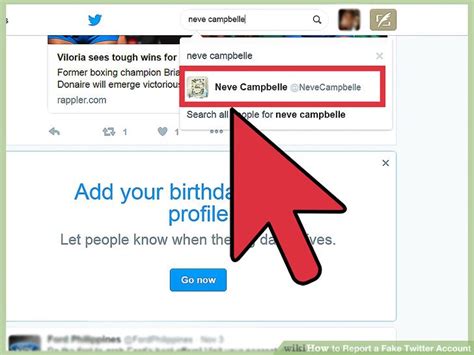 How To Report A Fake Twitter Account 5 Steps With Pictures