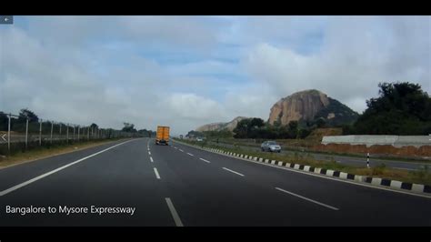 Bangalore To Mysore Expressway Youtube