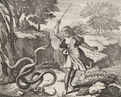 Tiresias Striking The Snakes Teiresias Vikipedi Mitologia Greca