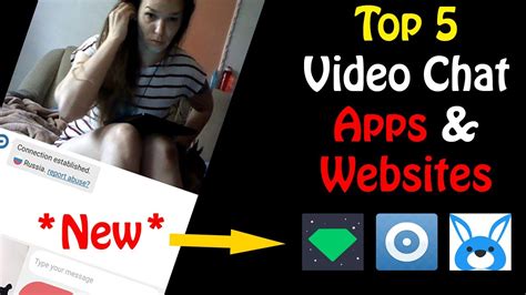 Top 5 Random Video Chat Apps And Websites Make New Friends Online Youtube