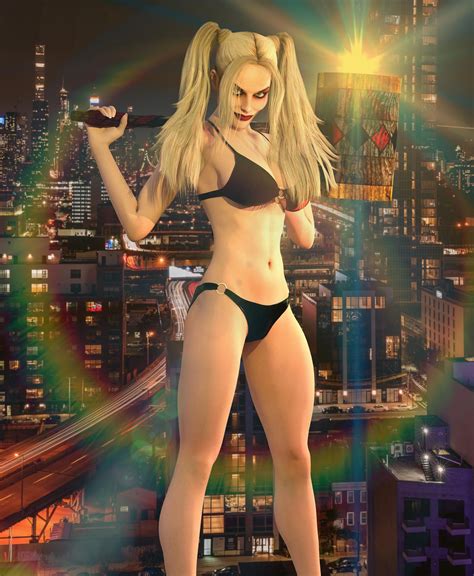 Harley Quinn In A Bikini Ibikini Cyou