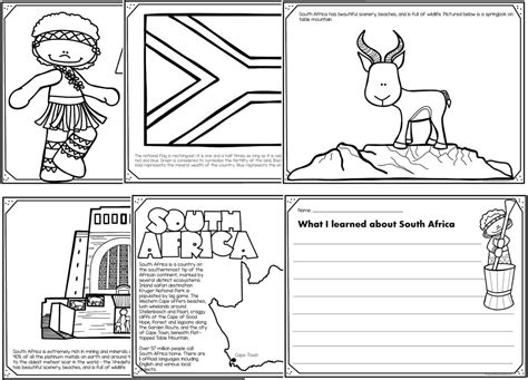 South African Coloring Pages