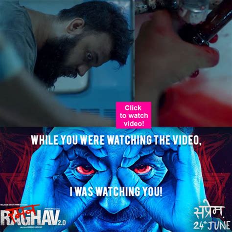 Raman Raghav 20 Second Teaser Beware For This May Send Shivers Down Your Spine Watch Video