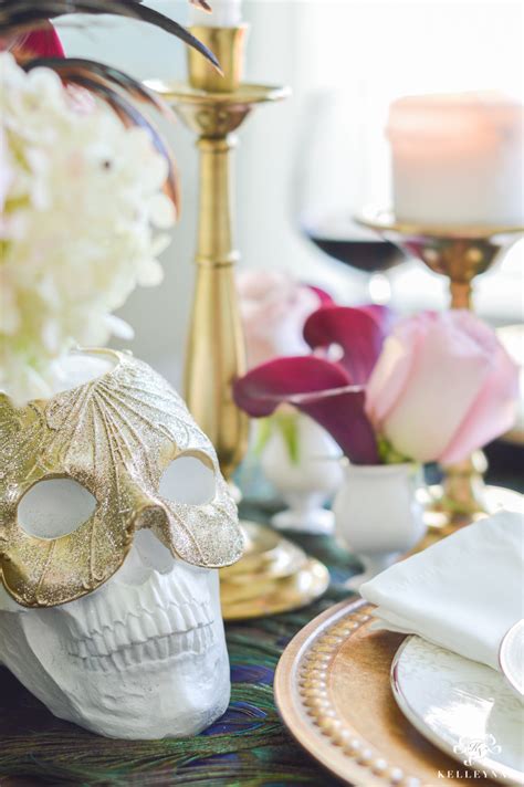 Her party invitation list is usually drawn from her college friends and parents from her kids' schools her beaux arts home has a formal dining room, though raven is not a formal dinner party person. Masquerade Dinner Party for Halloween | Kelley Nan
