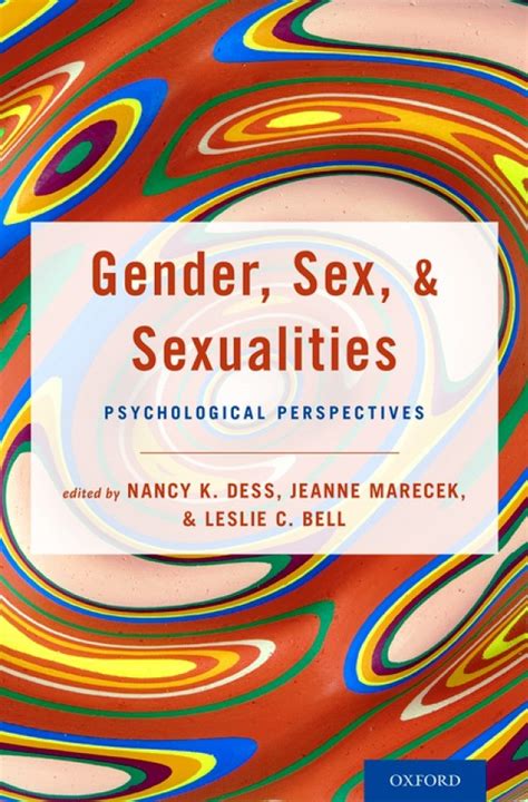 Gender Sex And Sexualities Psychological Perspectives Ebooksz