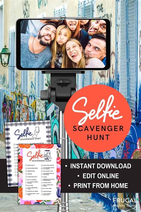 Where Are My Selfie Fans At This Selfie Scavenger Hunt Is One That