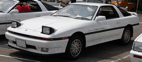 1986 Toyota Supra III A70 3 0 24V 190 Hp Technical Specs Data
