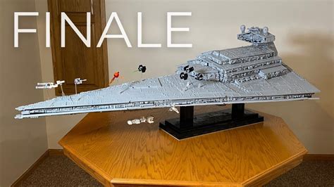 Lego Imperial Star Destroyer Moc Finale Youtube