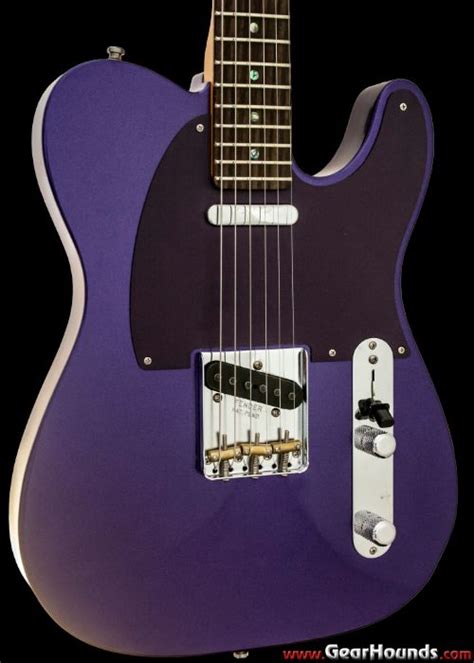 Fender Usa Custom Deluxe Telecaster Purple Metalic Guitar Pics