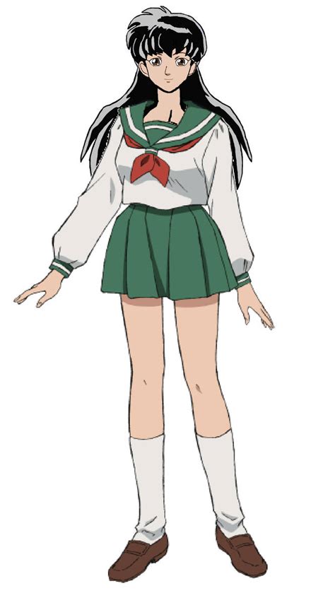 Miki Saegusaadult Kagome Higurashi School Outfit By Leivbjerga On